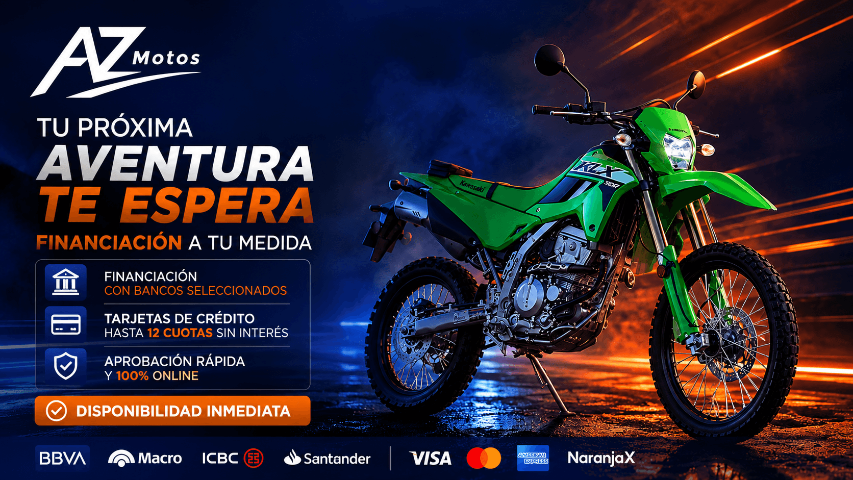 Corven Energy 110 - Financiacion disponible